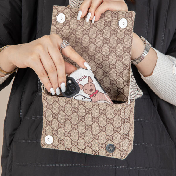 کیف دخترونه پارچه ای تک دسته GUCCI