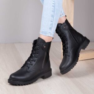 نیم بوت دخترونه دوطرف زیپ FASHION
