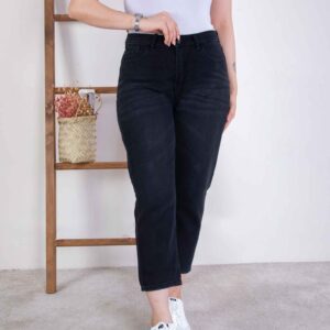 شلوارمام استایل قد90 10851 THREE JEANS