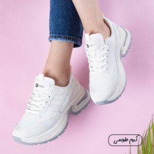 کتونی دخترانه خارجی سه خط K SHOES