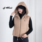 پافر دخترونه کوتاه کلاه دار TORAL