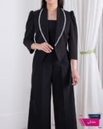 کراپ کت مازراتی نگین دار MAHYA