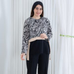 شومیز سایز بزرگ ترکیبی BENITA