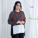 شومیز سایز بزرگ ترکیبی BENITA