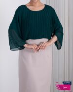 تونیک زنونه حریر پلیسه ARAS - Image 7