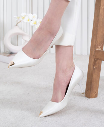 کفش پاشنه دار نگین کاری BAILECOCO 538/3