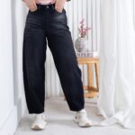 شلوار جین دخترونه بالون ZARA 19433