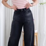 شلوار جین دخترونه بالون ZARA 19433