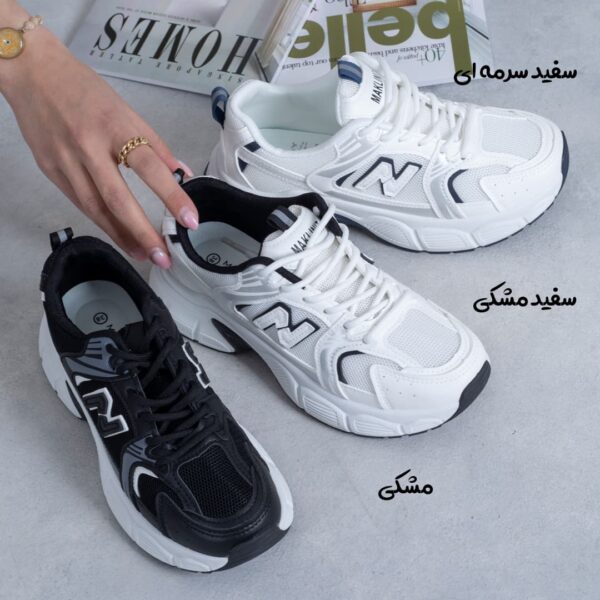 کتونی دخترانه وارداتی NEW BALANCE520/MAKLINIT