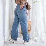 شلوار جین دخترونه رگولار پلاس TOMMY JEANS 19281