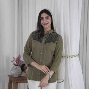شومیز نخی پولک دوزیTARZZ
