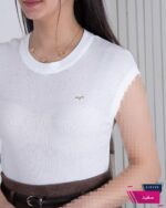 تاپ استین حلقه ای یراق V - Image 7