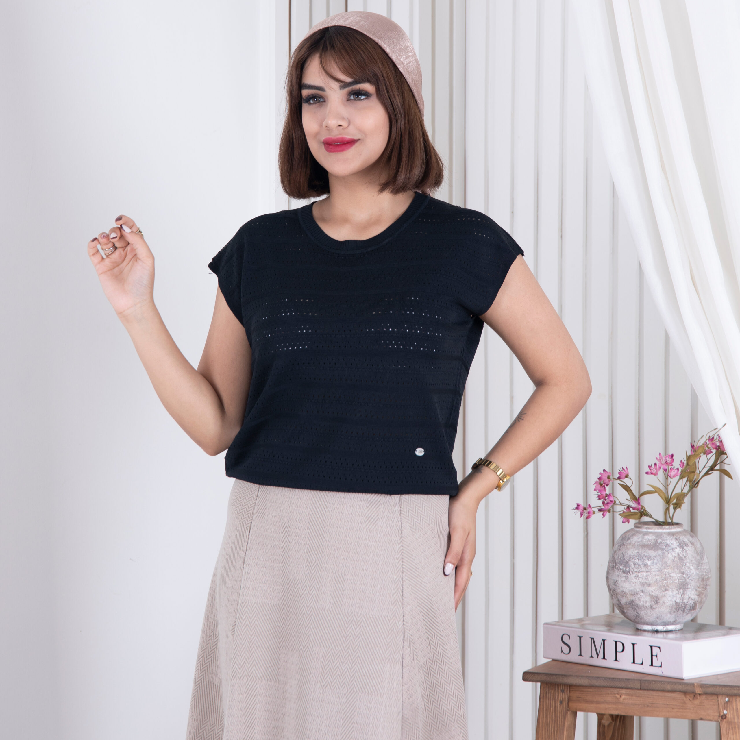 بلوز دخترونه سوزنی