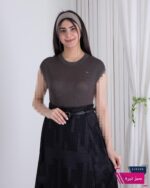 تاپ استین حلقه ای یراق V - Image 4