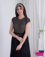 تاپ استین حلقه ای یراق V - Image 3