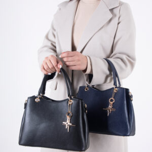 کیف چرم اویز ستاره ای