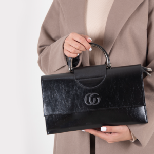 کیف چرم پاسپورتی تک دسته GUCCI