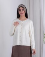 ژاکت دخترونه قواره دار دکمه نگین