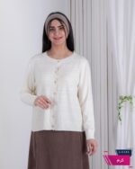 ژاکت دخترونه قواره دار دکمه نگین - Image 2