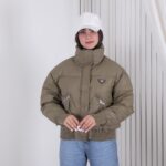 کاپشن دخترونه وارداتی سیلیکونی پایین کش بافت - Image 2