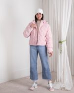 کاپشن دخترانه وارداتی پرسی AOXTE 981