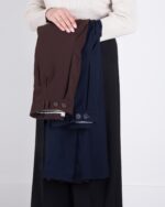 شلوار پارچه ای دخترونه کرپ نیم بگTHRITI/104336