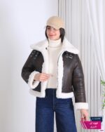 کاپشن جیر بوفالو یقه کمربندی M&A - Image 10