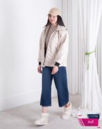 کاپشن دخترونه هفت هشتی مچ کش بافت - Image 3