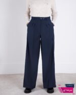 شلوار پارچه ای دخترونه کرپ نیم بگTHRITI/104336 - Image 2