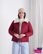 کاپشن دخترونه وارداتی یقه خز MEIZHIYIDUO - Image 6