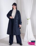 بارونی کتان دخترونه 6 دکمه ZARA - Image 5