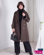 بارونی کتان دخترونه 6 دکمه ZARA - Image 3