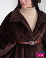 پانچو دورو کمربنددار - Image 5