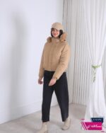 کاپشن وارداتی دخترونه داخل خز YUE CHEN 102 - Image 6