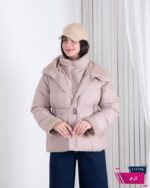 کاپشن وارداتی دخترونه کمربند دار CHUXIN 05 - Image 3