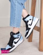 کتونی دخترونه ایر جردن ورنی ساقدار NIKE - Image 2