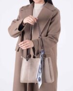 کیف جیر سه خونه بند گره ای 604