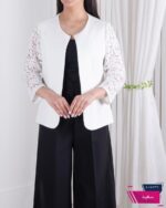 کت آستین گیپور NAFIS DRESS - Image 8