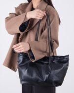 کیف چرم کمربندی ZARA