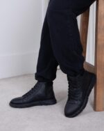 نیم بوت مردونه بندی لبه جیر BAMBOO