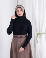 بلوز بافت یقه اسکی دخترونه