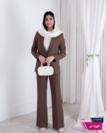 کت شلوار جیب مثلثی تک دکمه KENZO - Image 2