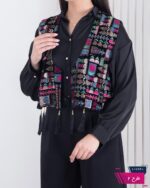 وست سوزن دوزی طر حدار SERA BELLA - Image 5