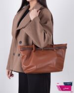 کیف چرم کمربندی ZARA - Image 2