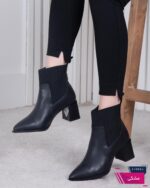 نیم بوت پاشنه چرم کشی HANDMADE - Image 2