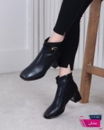 نیم بوت چرم دخترونه وارداتی گره ایBAILE COC/357/5 - Image 2