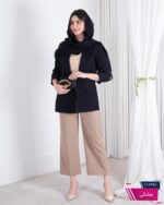 کت یقه دار جیب پاکتی NAFIS DRESS - Image 3