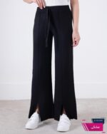 شلوار بافت دخترونه دمپا چاک - Image 2