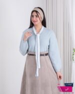 ژاکت بافت کروات توری - Image 2