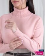 یقه اسکی دخترونه پایین کش بافت - Image 2